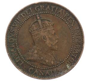 1 цент 1909 года Канада