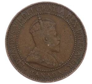 1 цент 1908 года Канада