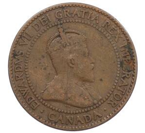 1 цент 1909 года Канада