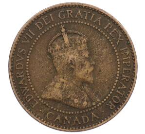 1 цент 1909 года Канада