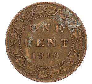 1 цент 1910 года Канада