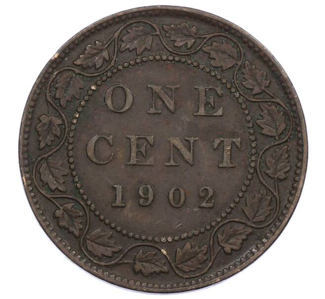 Монета 1 цент 1902 года Канада (Артикул: M2-85244) — Фото №1
