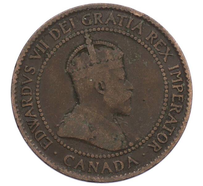 Монета 1 цент 1902 года Канада (Артикул: M2-85247) — Фото №2