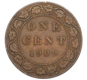 1 цент 1909 года Канада