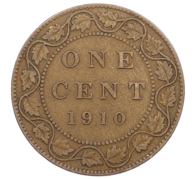 Монета 1 цент 1910 года Канада (Артикул: M2-85271) — Фото №1