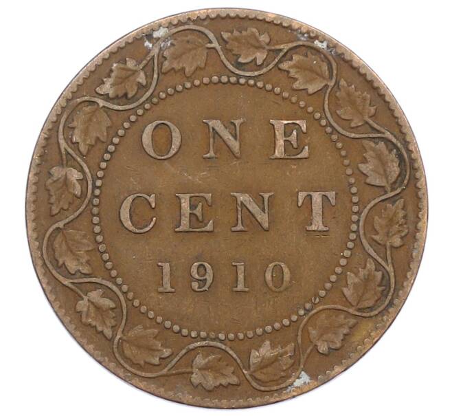 Монета 1 цент 1910 года Канада (Артикул: M2-85272) — Фото №1