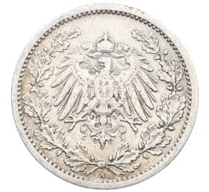 1/2 марки 1909 года A Германия — Фото №2