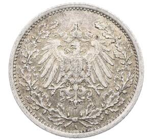 1/2 марки 1917 года A Германия — Фото №2