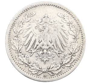 1/2 марки 1907 года A Германия — Фото №2