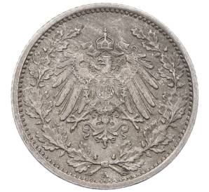 1/2 марки 1918 года A Германия — Фото №2