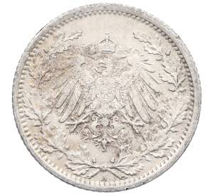 1/2 марки 1917 года A Германия — Фото №2