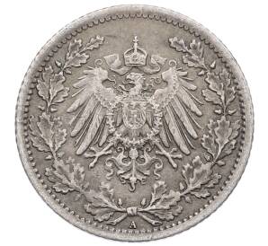 1/2 марки 1918 года A Германия — Фото №2