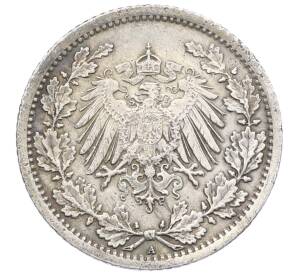 1/2 марки 1918 года A Германия — Фото №2