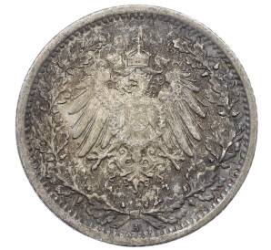 1/2 марки 1917 года A Германия — Фото №2