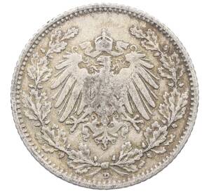 1/2 марки 1906 года D Германия — Фото №2