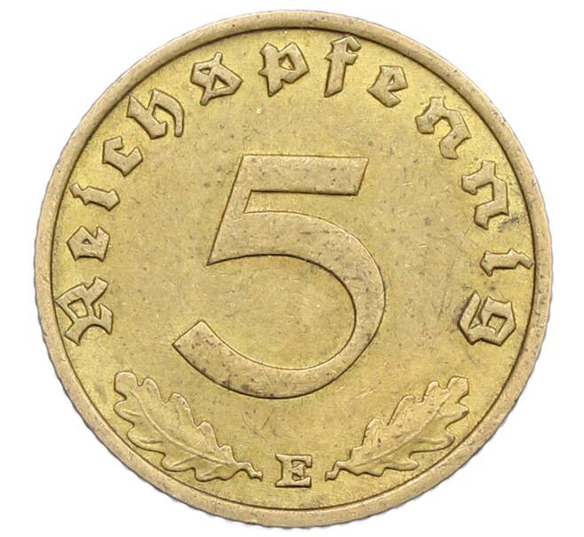 Монета 5 рейхспфеннигов 1938 года E Германия (Артикул: M2-85445) — Фото №2