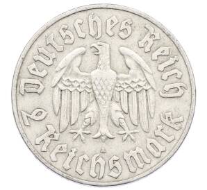 2 рейхсмарки 1933 года A Германия «450 лет со дня рождения Мартина Лютера»