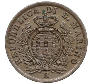 5 чентезимо 1935 года Сан-Марино — Фото №2