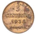 Монета 5 чентезимо 1938 года Сан-Марино (Артикул: M2-85653) — Фото №1