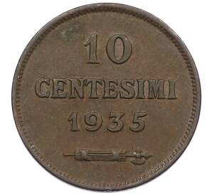 10 чентезимо 1935 года Сан-Марино — Фото №1
