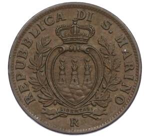 10 чентезимо 1935 года Сан-Марино — Фото №2