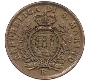 10 чентезимо 1935 года Сан-Марино — Фото №2