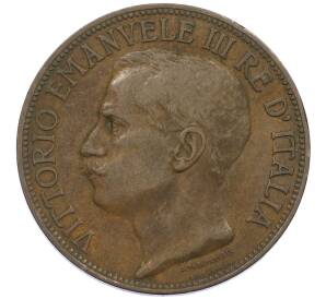 10 чентезимо 1911 года Италия «50 лет Королевству» — Фото №2