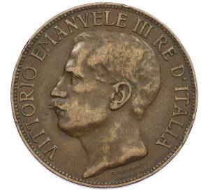 10 чентезимо 1911 года Италия «50 лет Королевству» — Фото №2