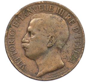 10 чентезимо 1911 года Италия «50 лет Королевству» — Фото №2