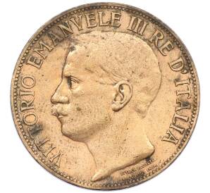 10 чентезимо 1911 года Италия «50 лет Королевству» — Фото №2