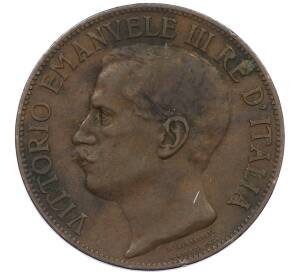 10 чентезимо 1911 года Италия «50 лет Королевству» — Фото №2