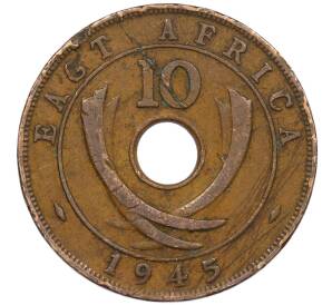 10 центов 1945 года SA Британская Восточная Африка — Фото №1