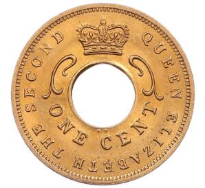 1 цент 1959 года KN Британская Восточная Африка — Фото №2