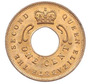 1 цент 1959 года KN Британская Восточная Африка — Фото №2