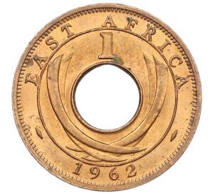 1 цент 1962 года Н Британская Восточная Африка — Фото №1