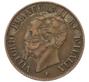 1 чентезимо 1861 года М Италия — Фото №2