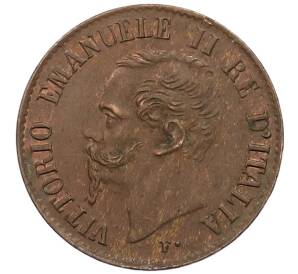 1 чентезимо 1867 года М Италия — Фото №2