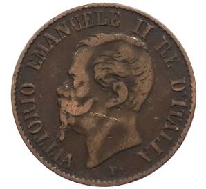 1 чентезимо 1867 года М Италия — Фото №2