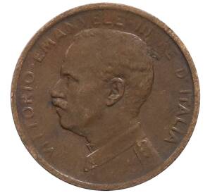 1 чентезимо 1909 года Италия — Фото №2