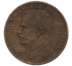 1 чентезимо 1910 года Италия — Фото №2