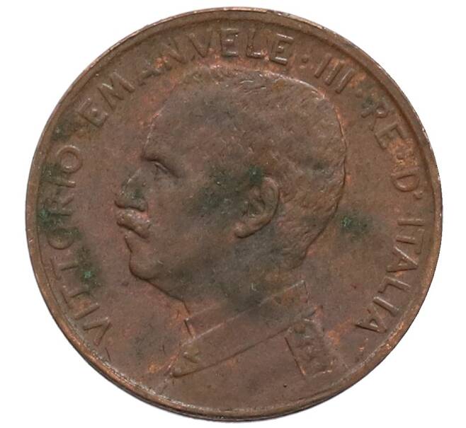 Монета 1 чентезимо 1915 года Италия (Артикул: M2-85857) — Фото №2
