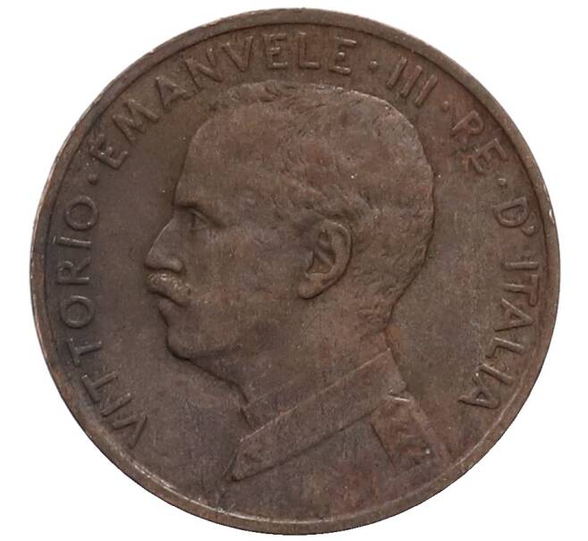 Монета 1 чентезимо 1915 года Италия (Артикул: M2-85858) — Фото №2