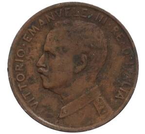 1 чентезимо 1915 года Италия