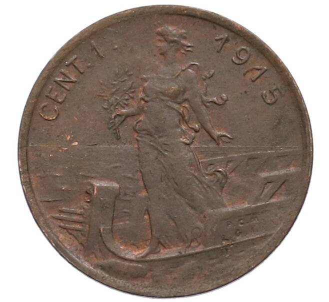 Монета 1 чентезимо 1915 года Италия (Артикул: M2-85861) — Фото №1