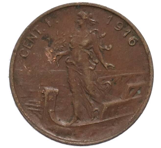 Монета 1 чентезимо 1916 года Италия (Артикул: M2-85867) — Фото №1