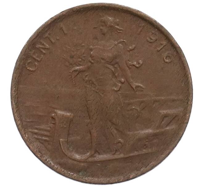 Монета 1 чентезимо 1916 года Италия (Артикул: M2-85871) — Фото №1