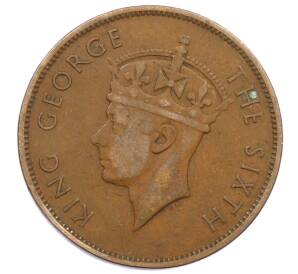 1 цент 1951 года Британский Гондурас — Фото №2