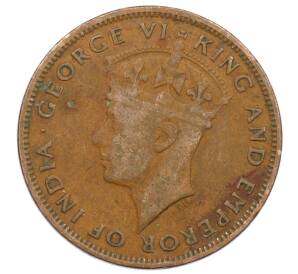 1 цент 1943 года Британский Гондурас — Фото №2