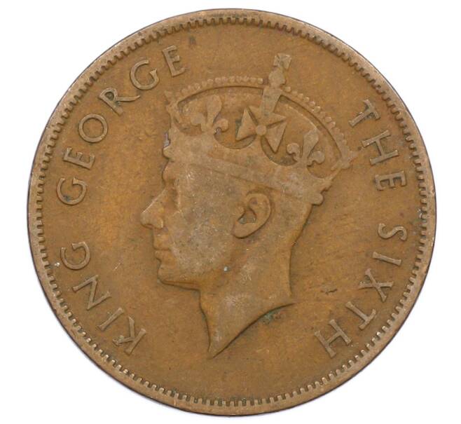 Монета 1 цент 1949 года Британский Гондурас (Артикул: M2-85996) — Фото №2