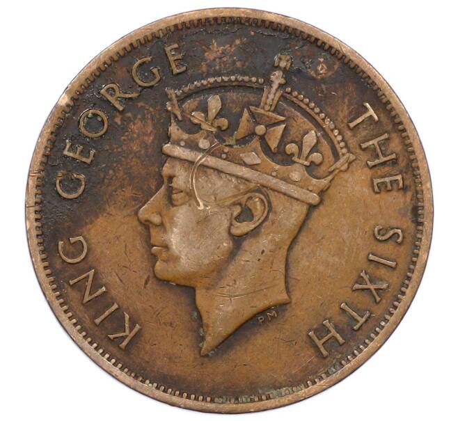 Монета 1 цент 1949 года Британский Гондурас (Артикул: M2-85999) — Фото №2